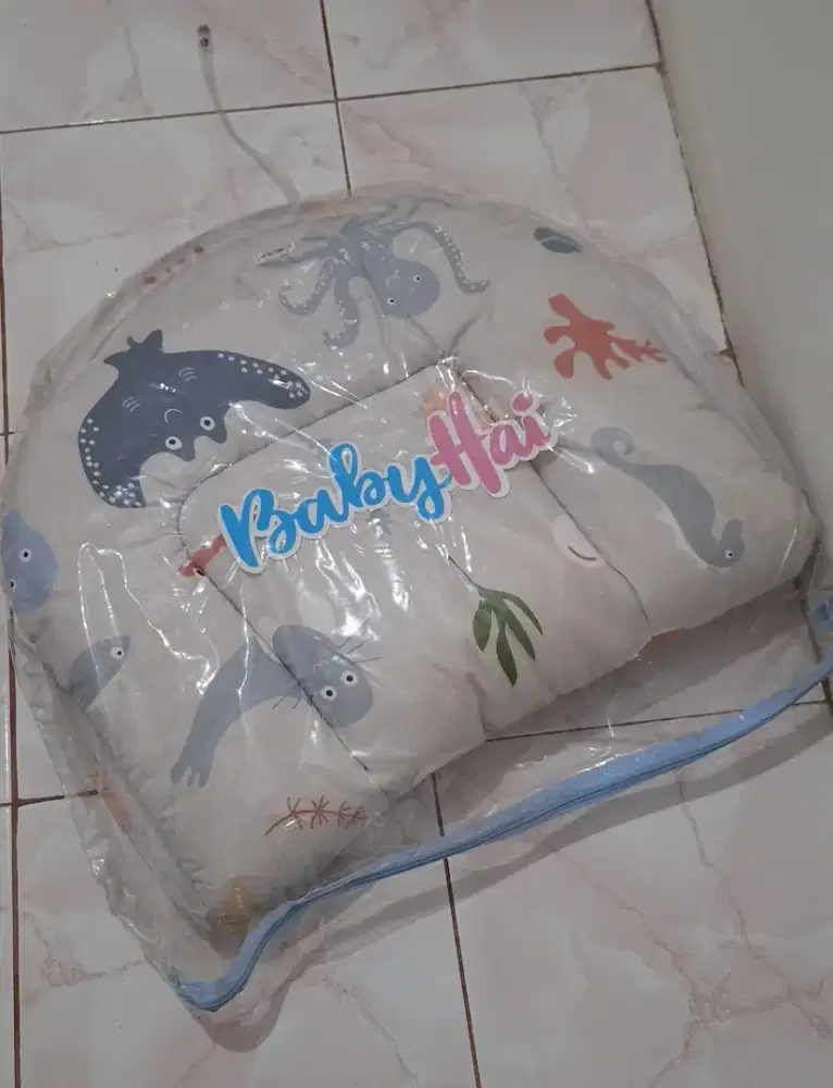 PRELOVED Kasur Bayi + Kelambu + Bantal