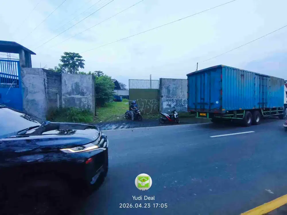 Tanah Full Tembok Keliling dekat Pusat Kota Tasik Malaya Akses Container