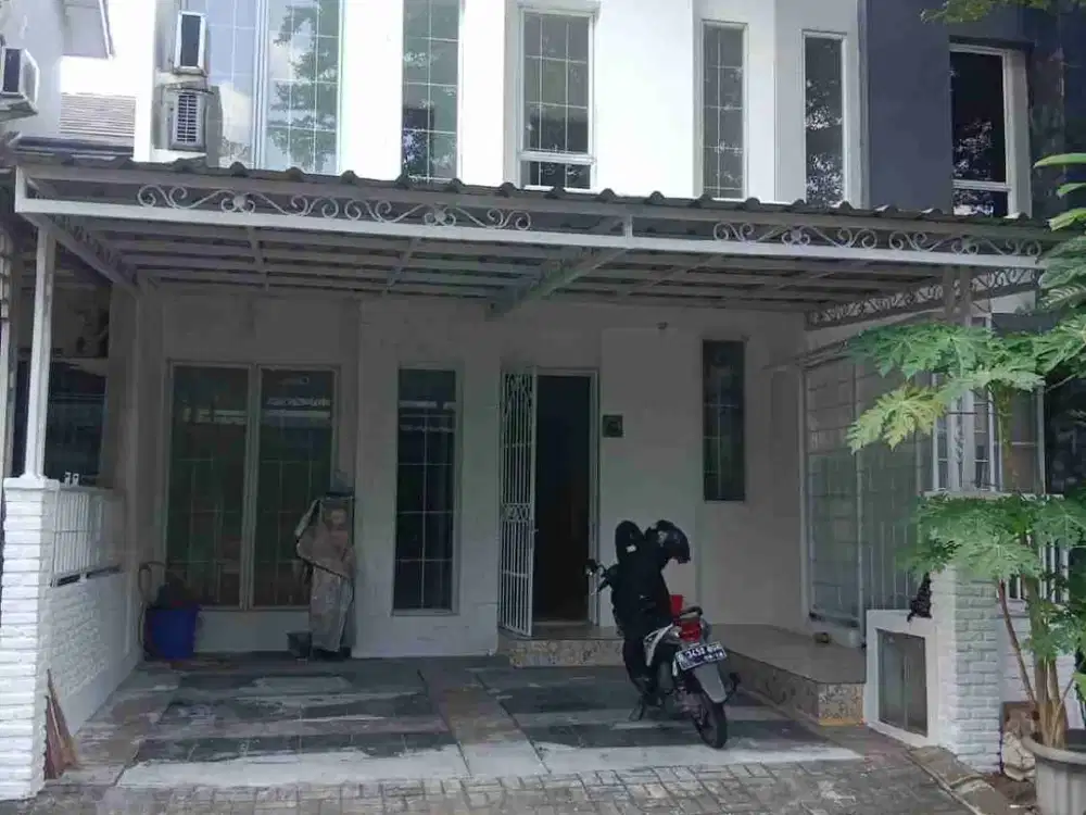 Rumah Cluster Graha Raya Komplek strategis minimalis siap huni dijual SHM nego terawat bagus