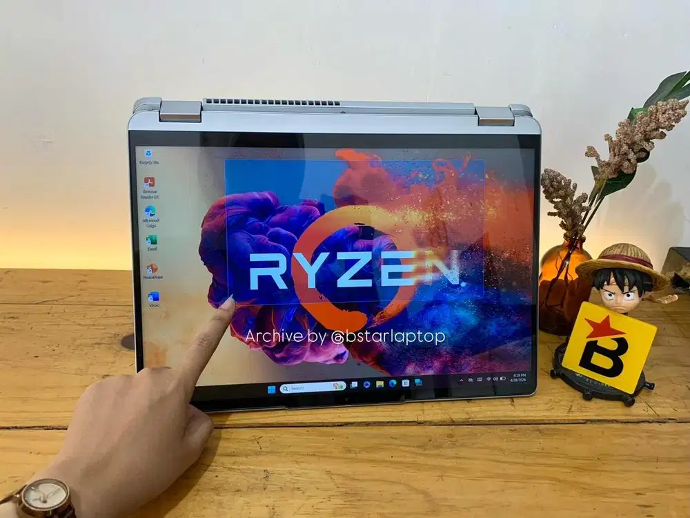 Laptop 2in1 Touchscreen Lenovo Ideapad Flex 5 Ryzen 3 5300U RAM 8/512