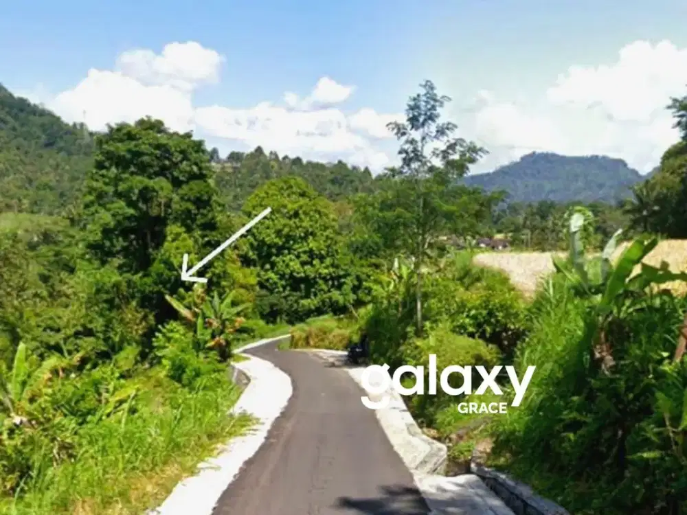 DIJUAL TANAH ASRI RICE TERRACE VIEW DI PERING SARI SELAT KARANGASEM