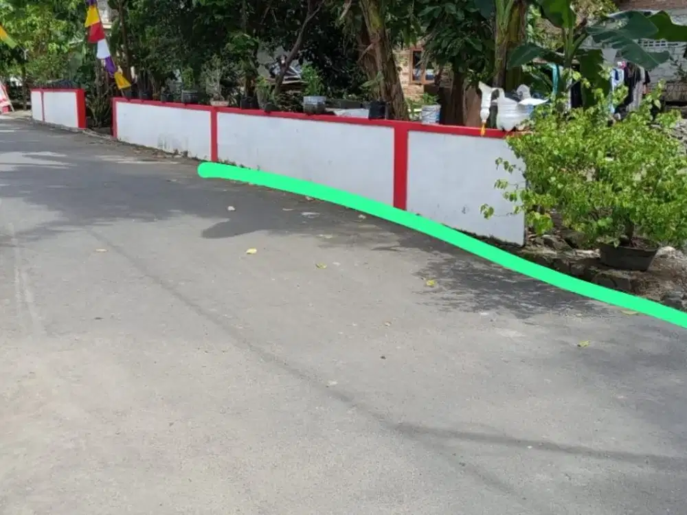 TANAH PEKARANGAN MURAH MANGKU JALAN ASPAL DISELATAN GRAND TLOGOADI SLEMAN.JK4028