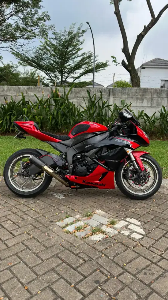 ZX6R ZX Ninja kondisi SUPER RAWATAN pajak ON odo LOW
