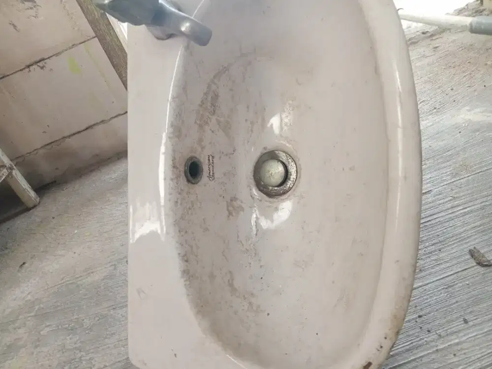 wastafel bekas american standard