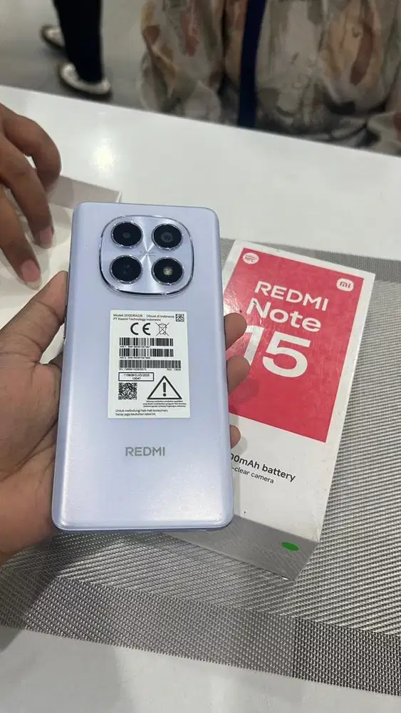 REDMI NOTE 15 4g baterai 6000mah