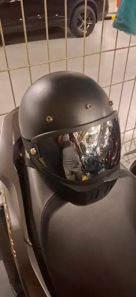 Helm Jitsu Cakil Bandidos + Kaca Pilot