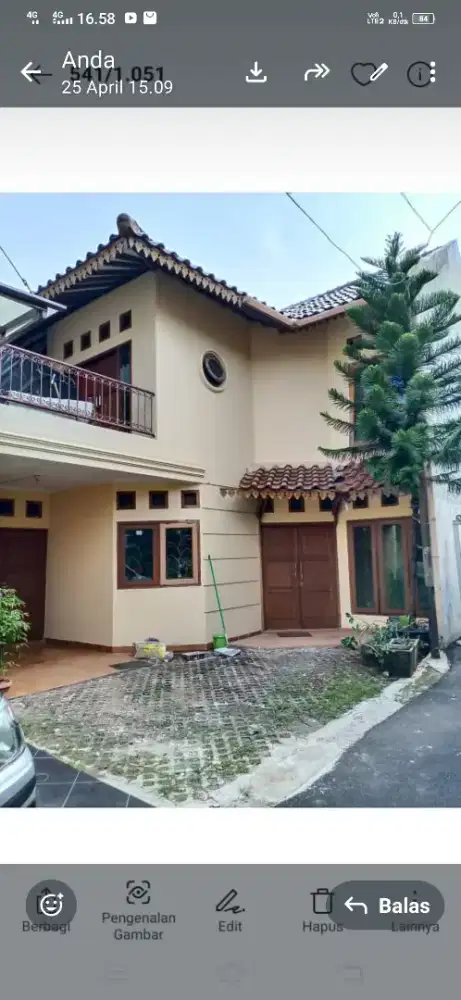 Disewakan Rumah Murah Setahun 46 juta