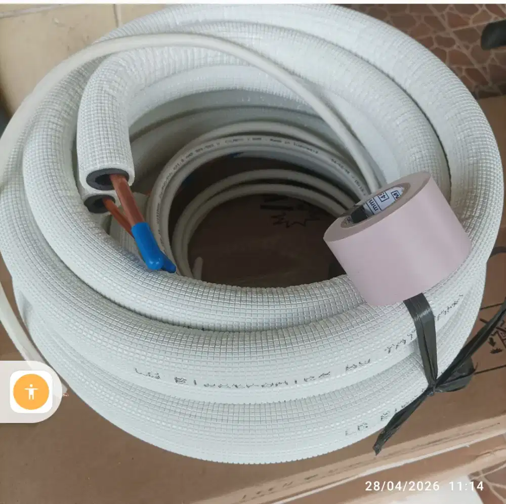 AC LG 1/2 PK K05NSA, included pemasangan pipa 5mtr