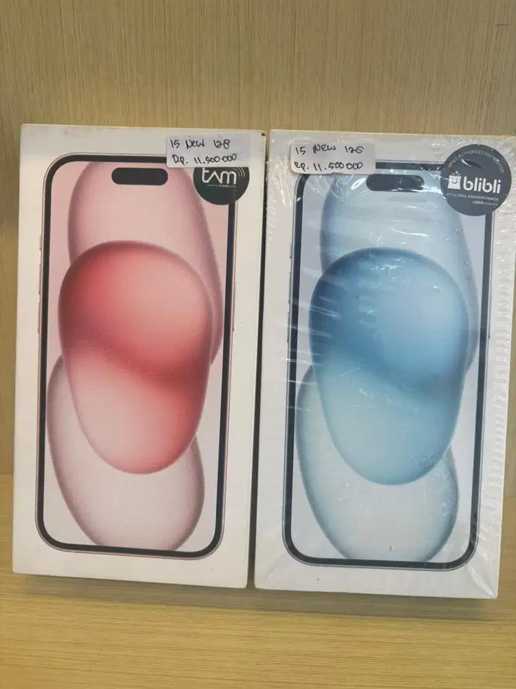Iphone 15 128gb new segel resmi ibox
