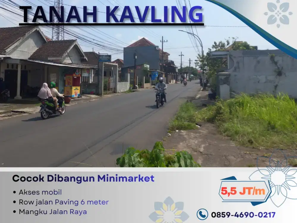 5 Menit SMAN 6 Malang Untuk Bangun Minimarket SHM Jual Kavling