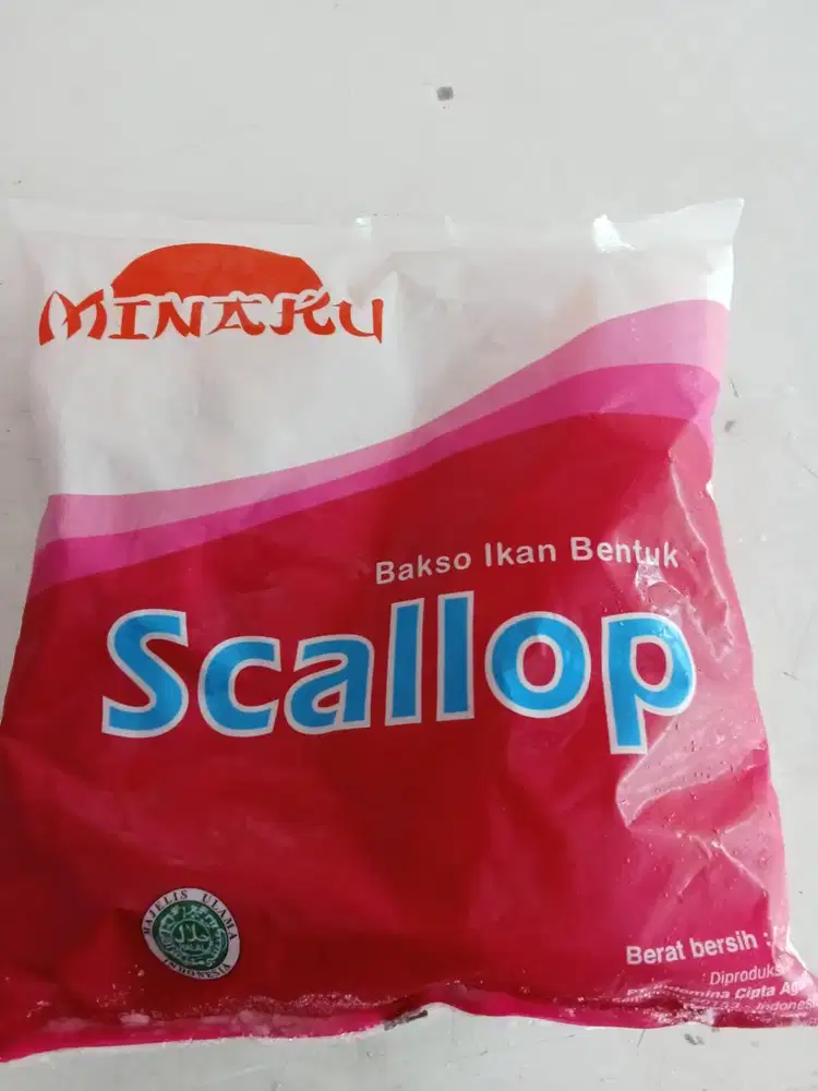 Minaku Scallop Ikan 500 Gram