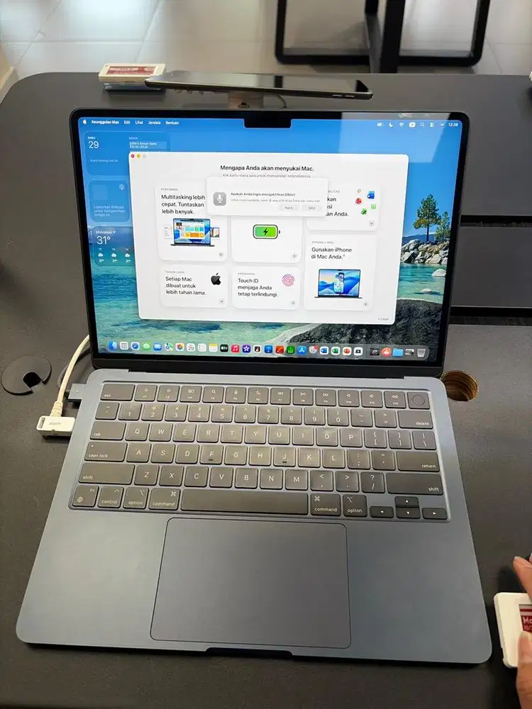 Macbook Air 13.6inc m4  24/512gb midnight