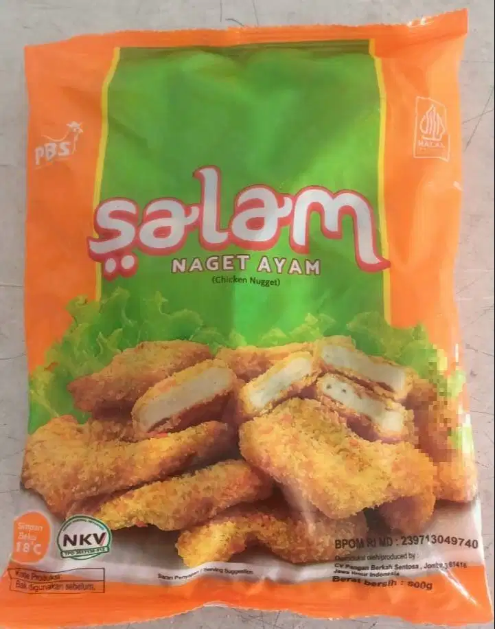 Salam Naget Ayam 500 Gram Harga Promo
