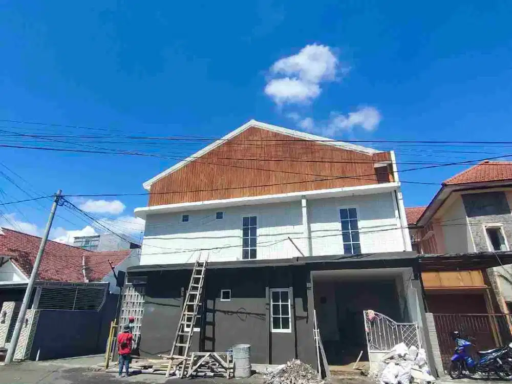 Kost Bangunan Baru Griya Shanta Full AC furnished