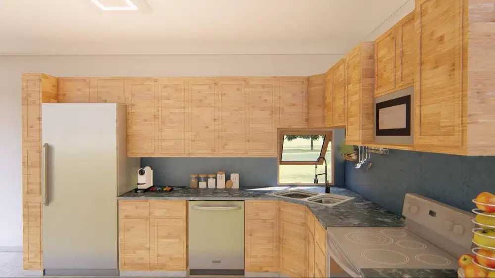 jasa kitchen set rumah ruko kos dan pengerjaannya murahmeriah111