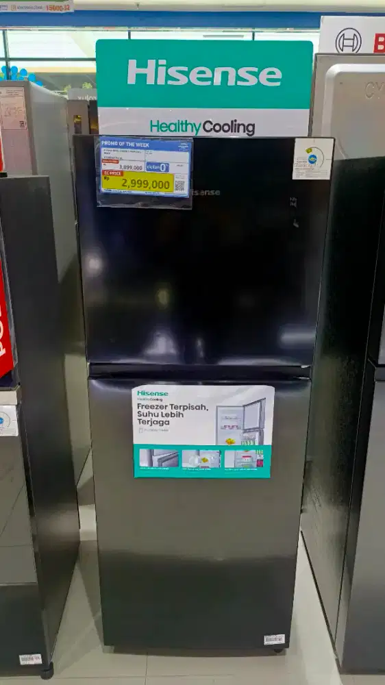 Kulkas Hisense 2 DOOR 240 L