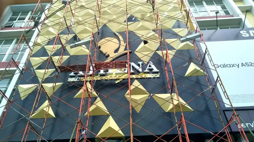 Custom Facade - Fasad ACP. Second Skin GRC. Outdoor Signage. Branding