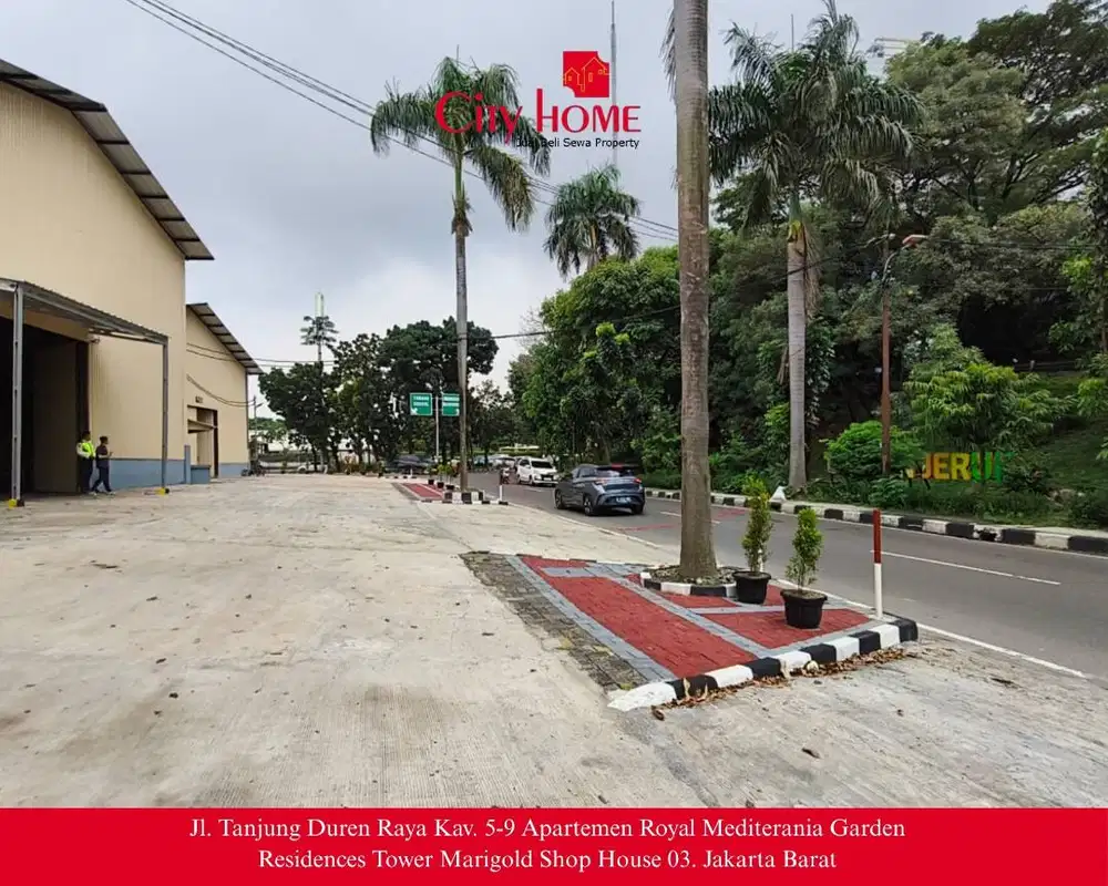 Gudang Arjuna Kebon Jeruk 800–1600 m², Akses Truk, Mulai 1,2 M