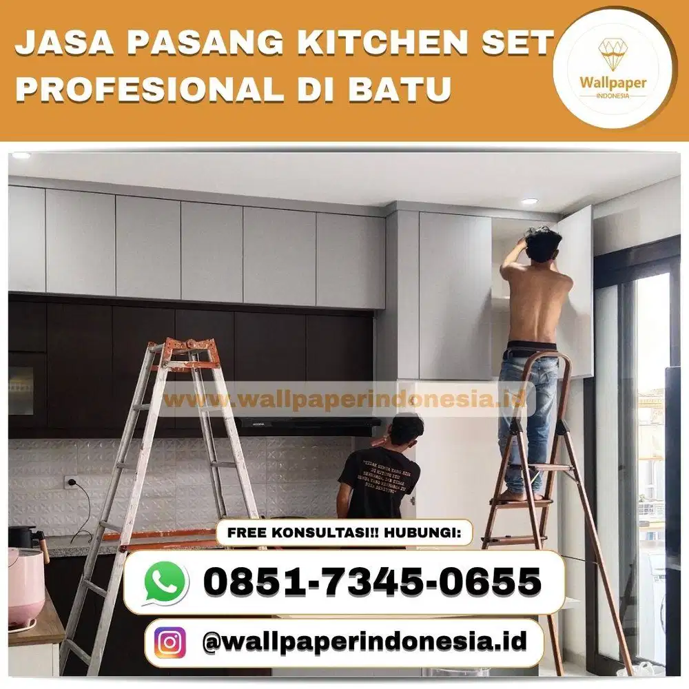 JASA PASANG KITCHEN SET PROFESIONAL DI BATU