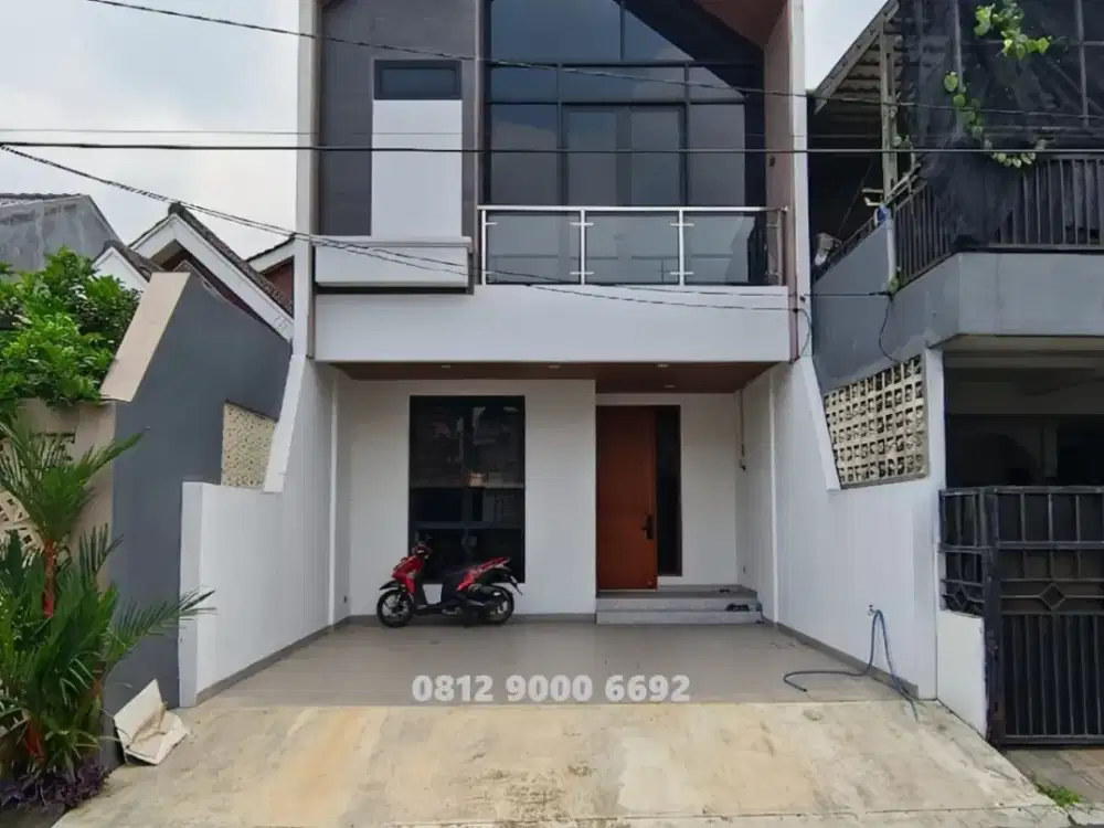 Jual Rumah Baru Bougenville Loka Graha Raya Bintaro Tangerang Selatan