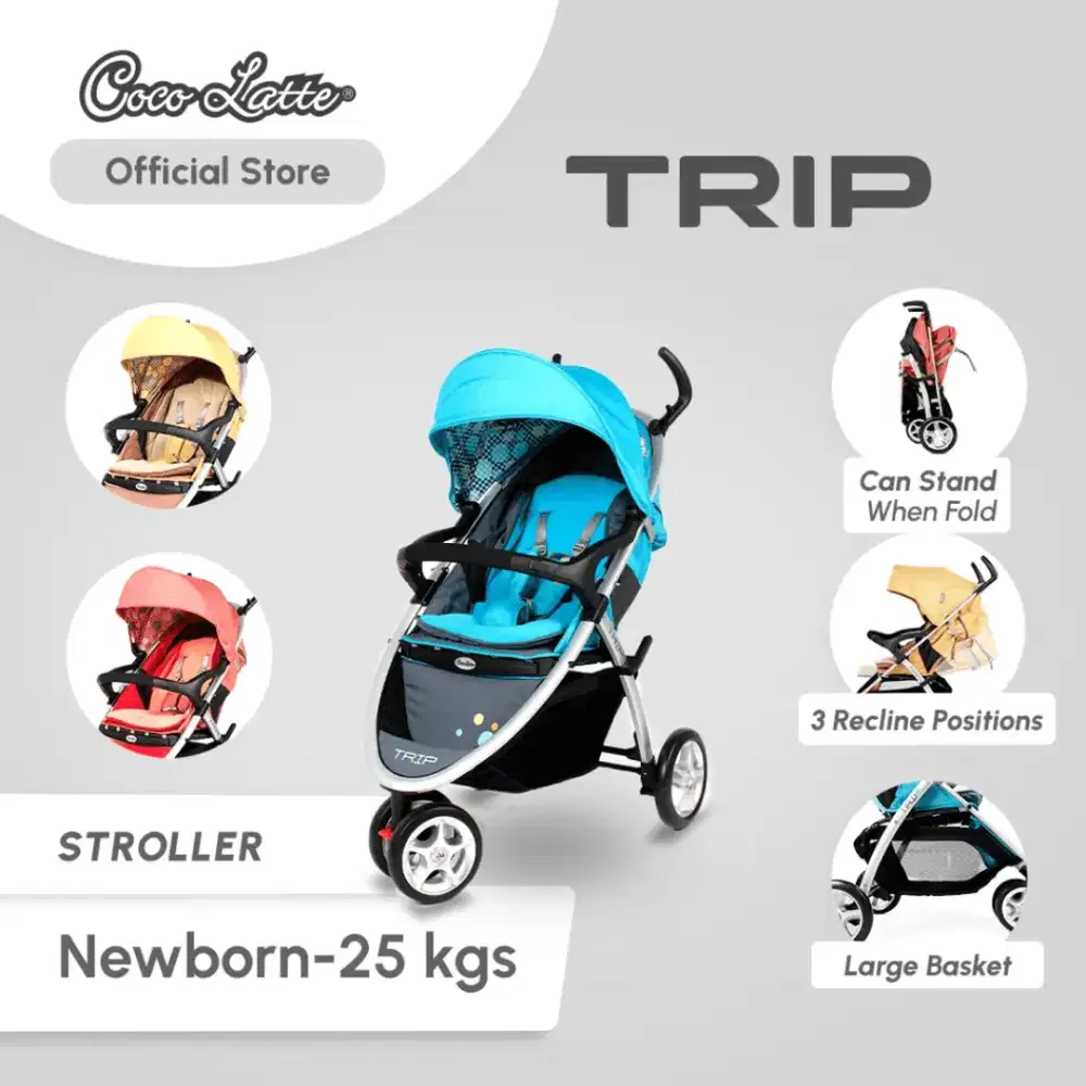 Stroller Cocolatte Trip R - Bayi - Toddler - Balita