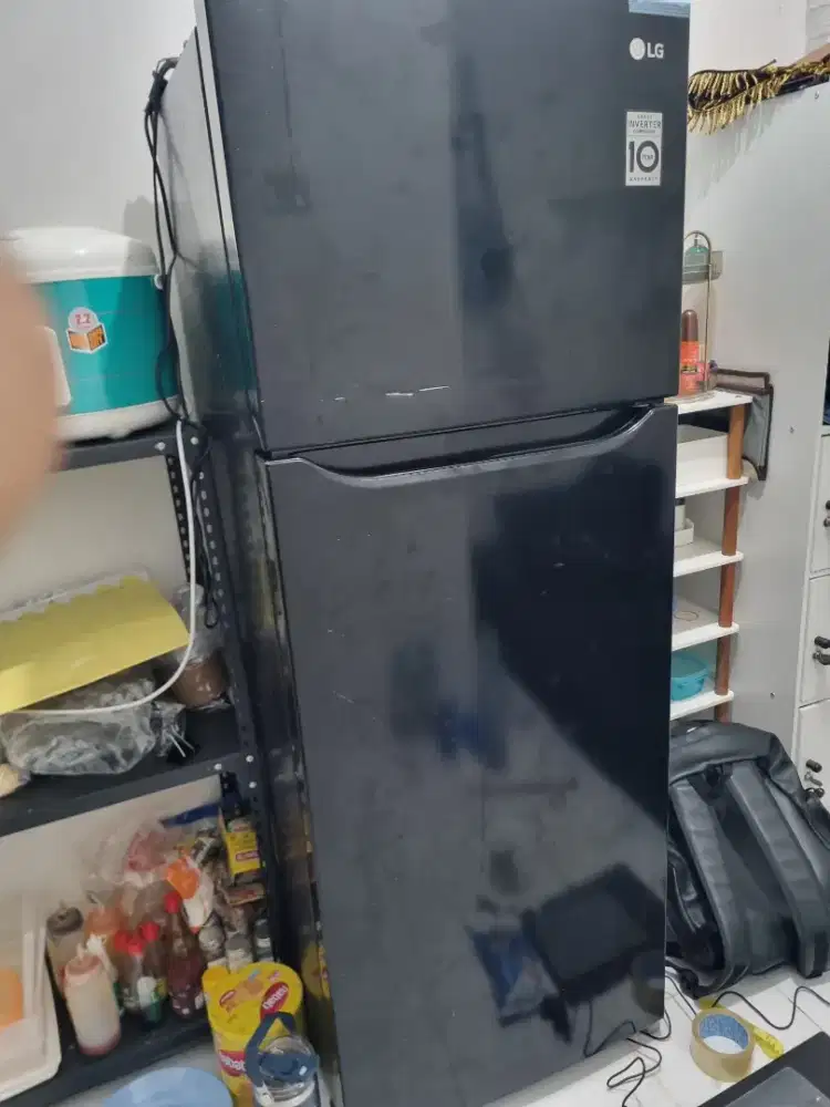 JUAL KULKAS 2 PINTU LG INVERTER NO FROST TANPA BUNGA ES