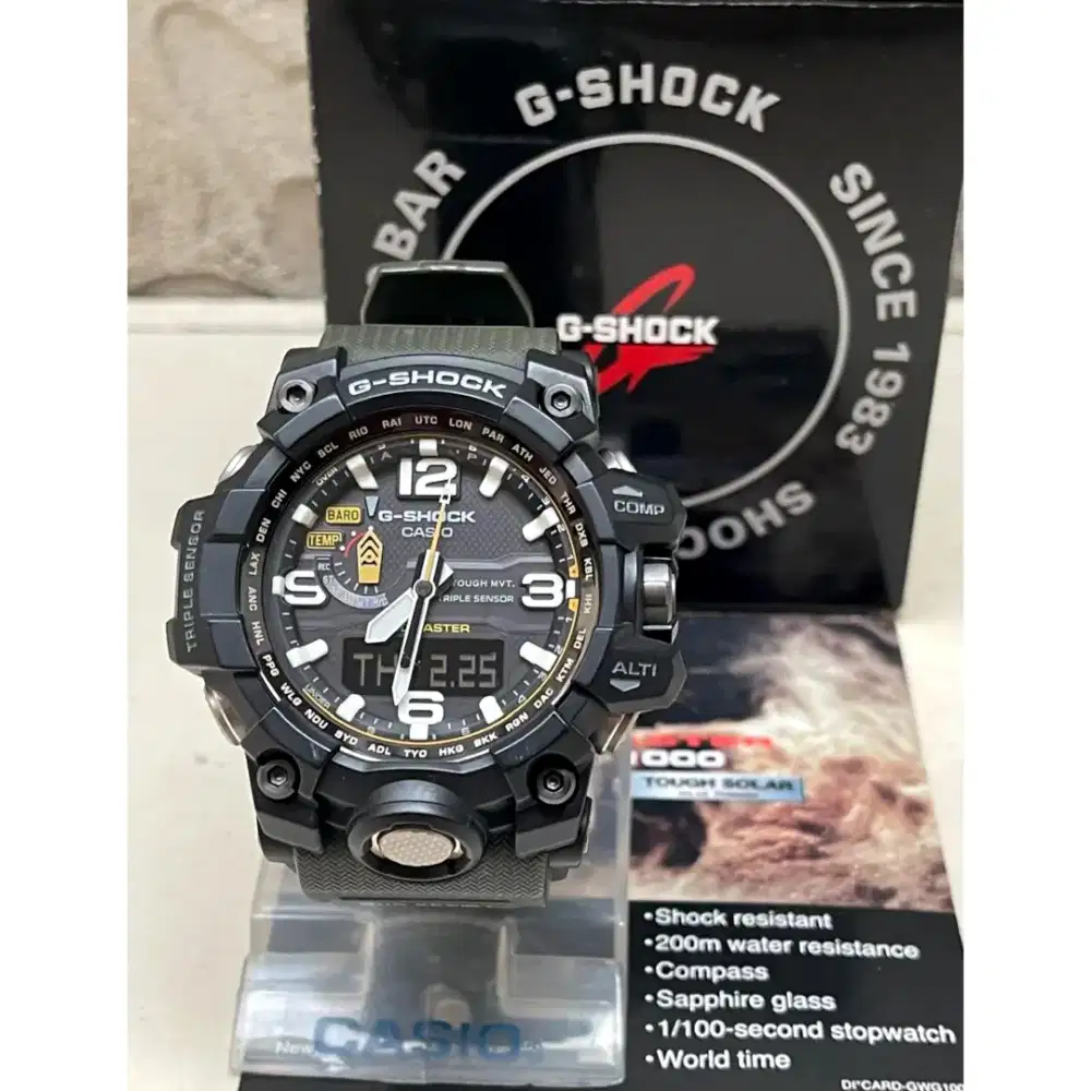 Jam Tangan CASIO G-SHOCK  GWG 1000-1A3 (Original)