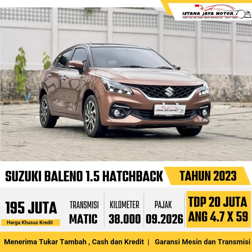 SUZUKI BALENO 1.5 HATCHBACK 2023