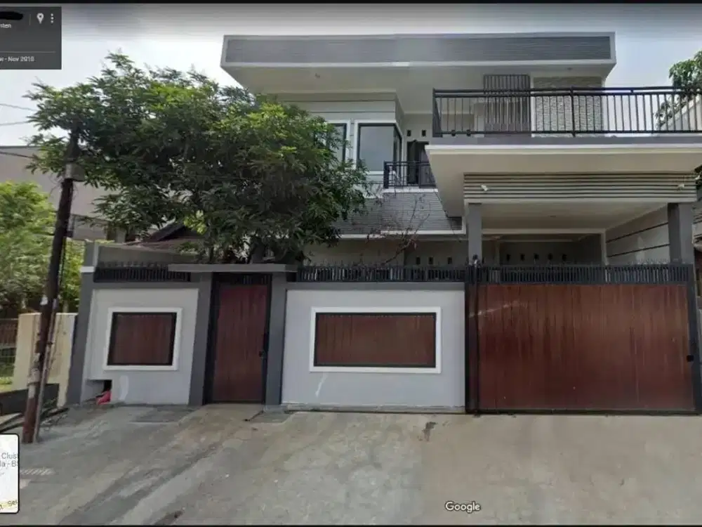 DIJUAL RUMAH MEWAH STRATEGIS PINGGIR JALAN RAWA BUNTU BSD