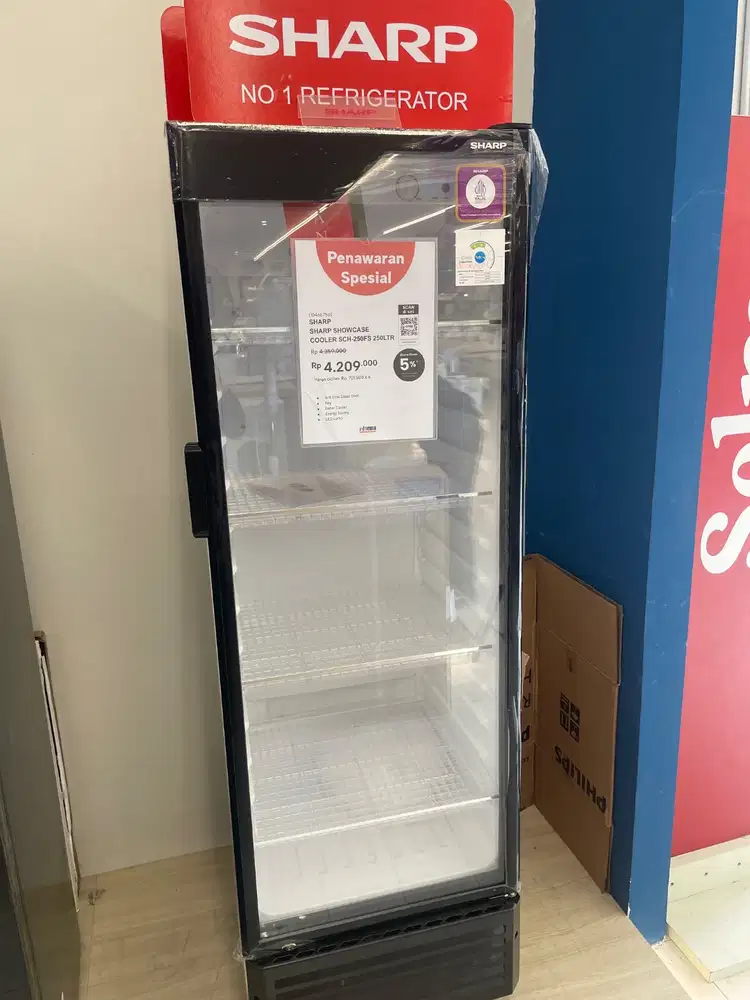 Sharp Showcase 250ltr
