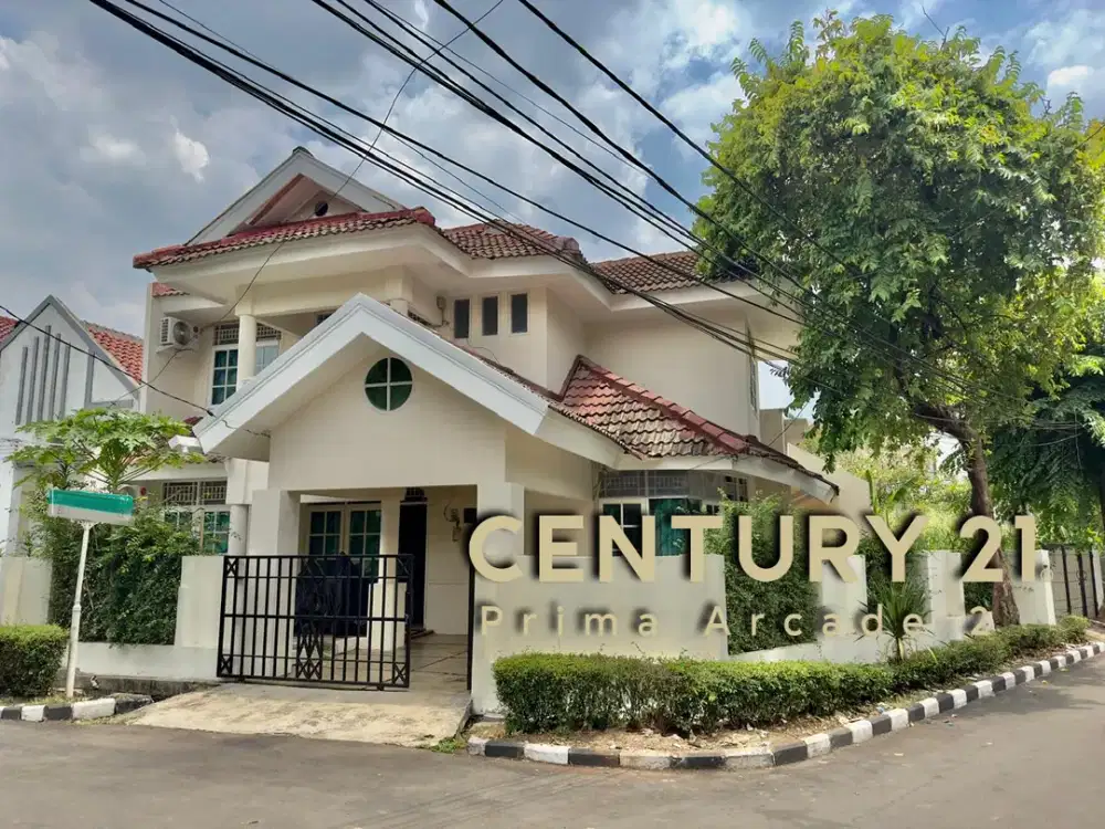 Dijual Rumah Strategis Posisi Hoek Dekat Global Jaya School di Sektor 9 Bintaro Tk-14960