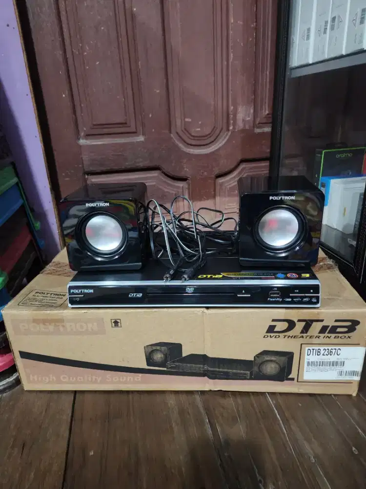 DVD Player Polytron DTIB 2367C Baru Stok Lama