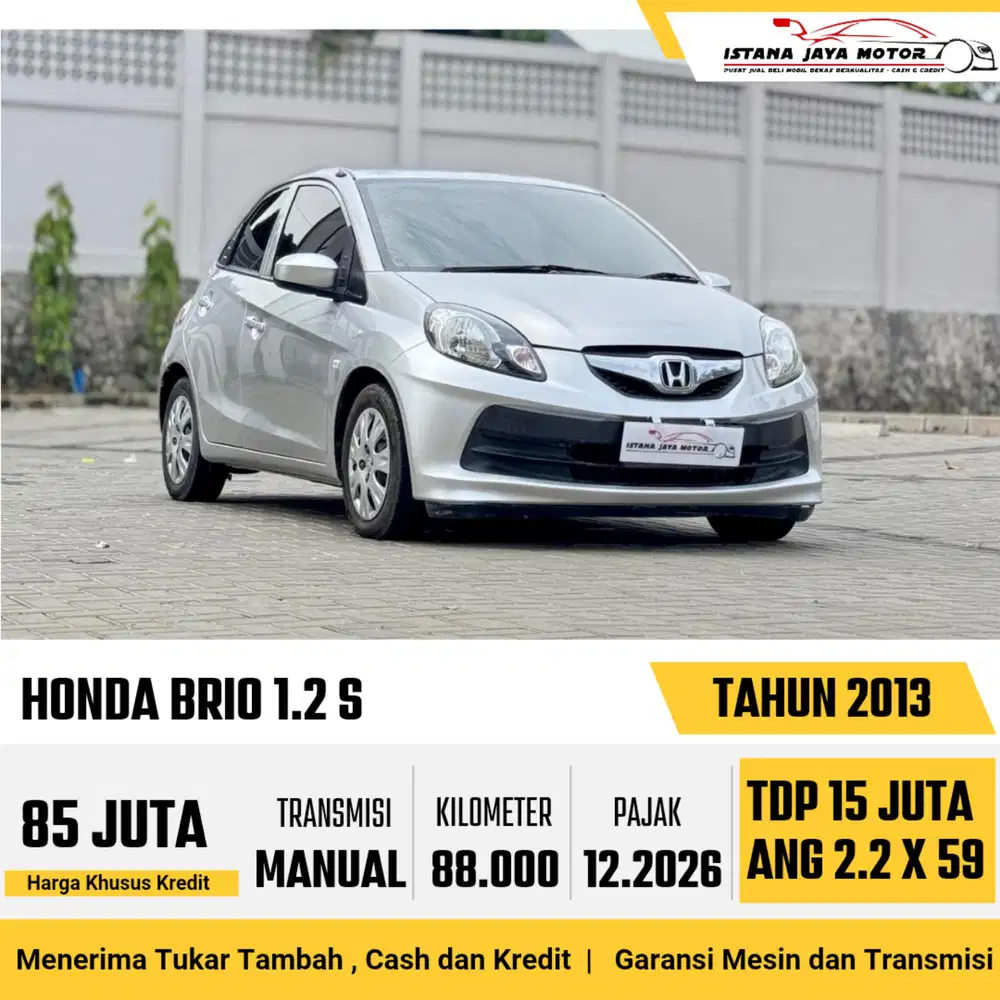 HONDA BRIO 1.2 S MANUAL 2013