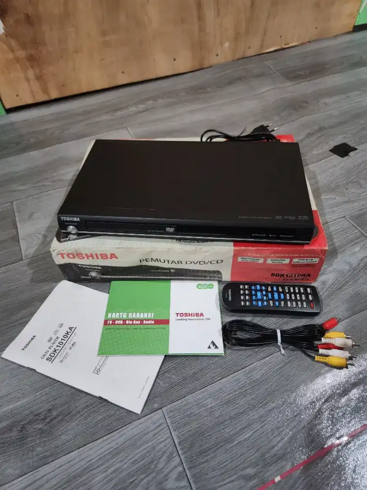 Dvd Player Toshiba SDK1010KA Baru Stok Lama