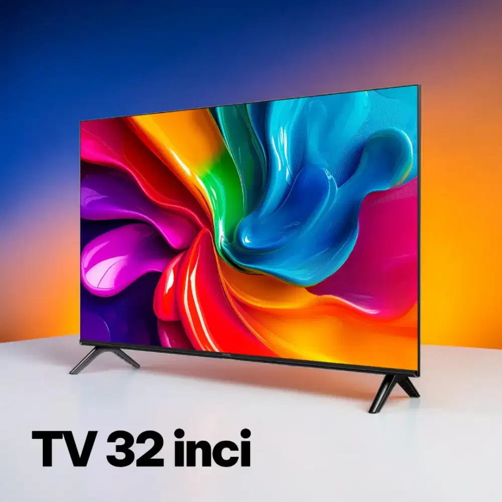 TV Android iFFALCON TCL 32 inci - BARU segel bsa diantar