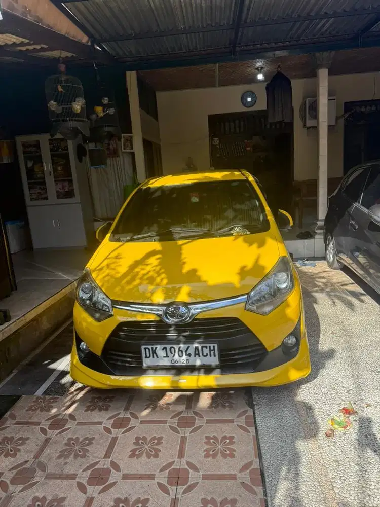 Toyota Agya trd matic th 2019 pmk 20 as bali
