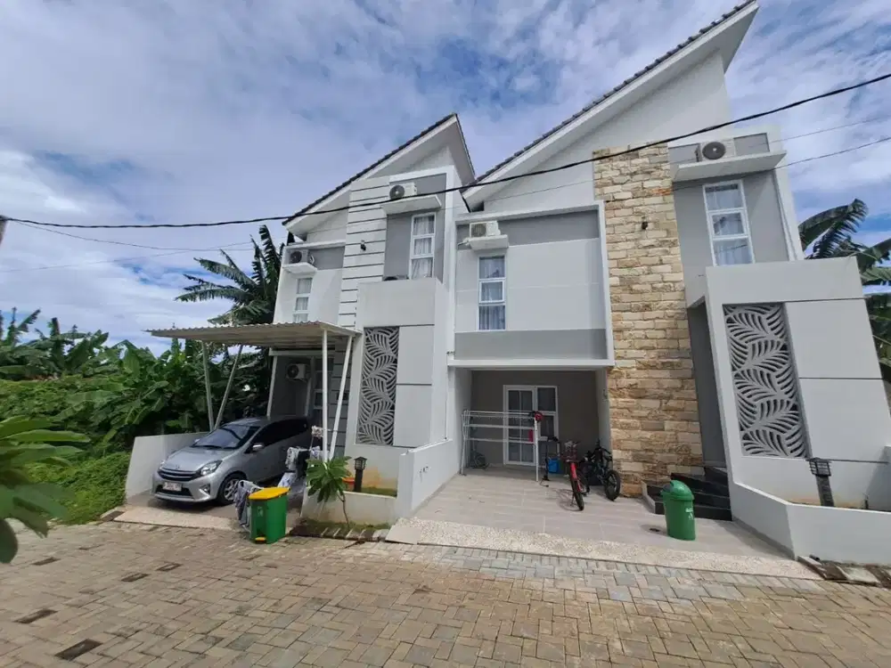 TOWNHOUSE DEPOK Cluster Eksklusif Islami Modern Minimalis SHM IMB PBG Ready On Hand Dekat Stasiun Depok Baru Margonda Akses mudah Ke Jabodetabek