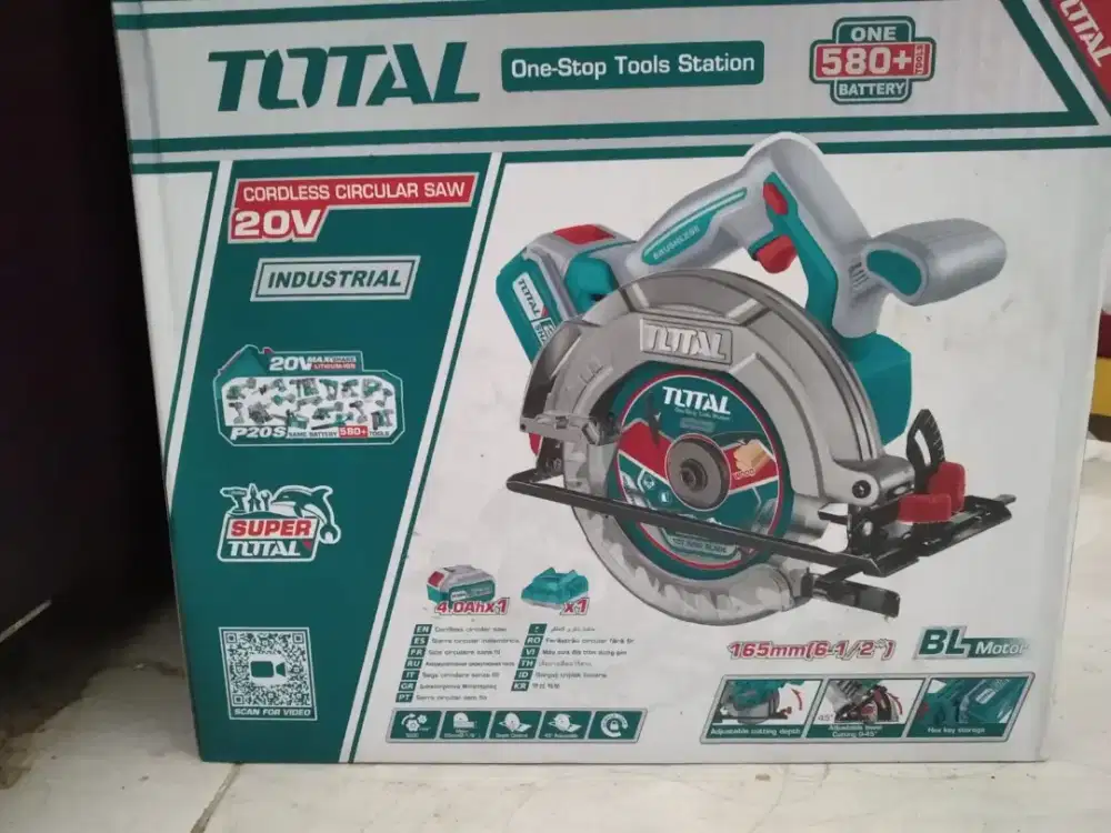 Circular Saw cordless TOTAL