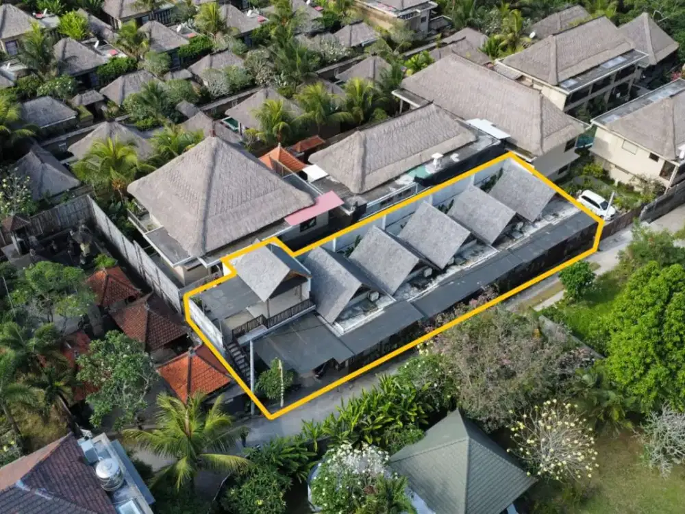 5 VILLA & 1 OFFICE DI KOMPLEK LOD TUNDUH UBUD GIANYAR BALI