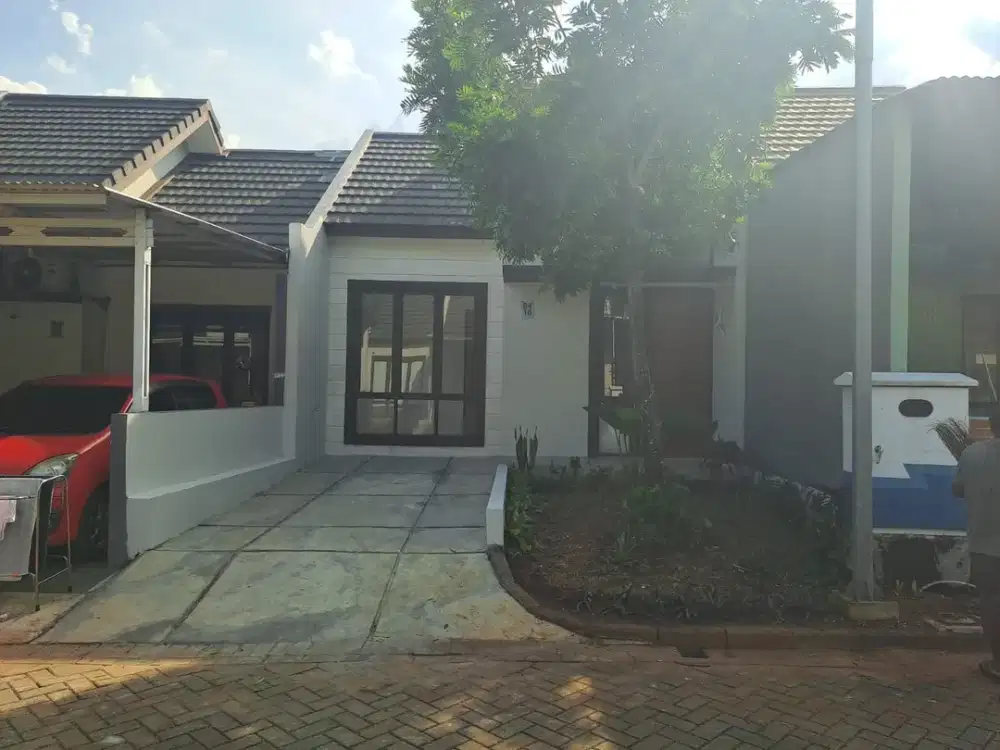 Rumah 10 Mnt ke Paradise Walk Serpong Hadap Timur Siap KPR J-48124