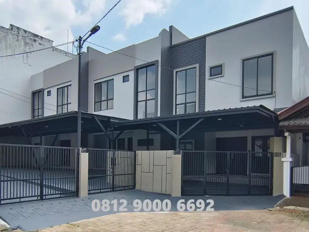Jual Rumah Baru 2 Lantai griya Loka BSD Serpong Tangerang Selatan