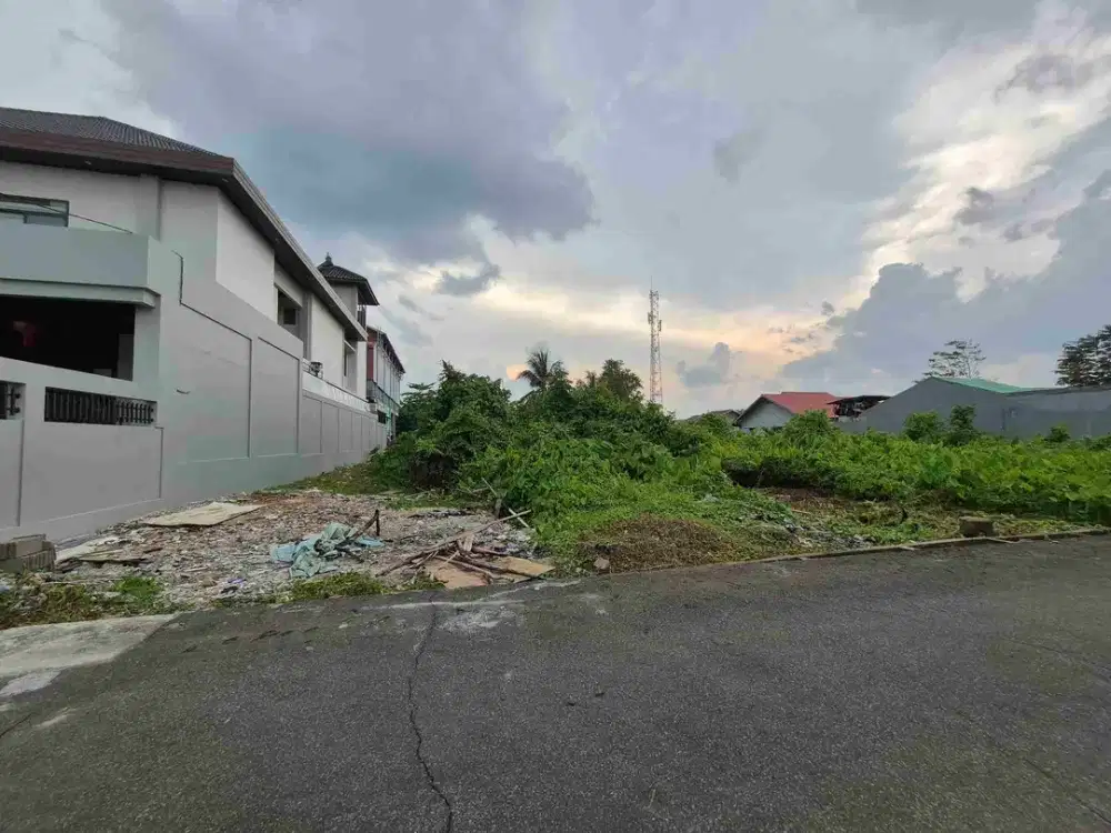 Dijual tanah cocok untuk bangun rumah mewah - Jl. karya baru 5