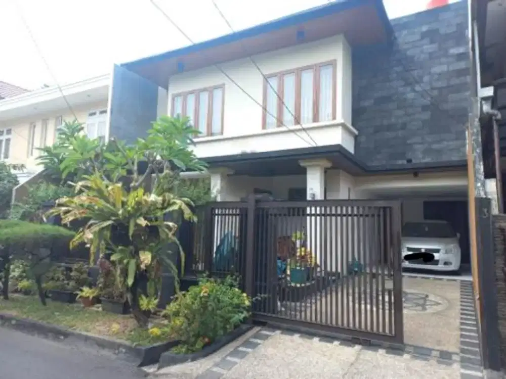 DIJUAL RUMAH BERGAYA TROPIS DI PONDOK INDAH KEBAYORAN LAMA JAKARTA SELATAN