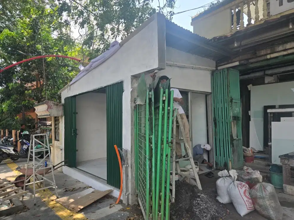 Disewakan Kios Lapak Usaha Pinggir Jalan Pondok Kelapa Duren Sawit