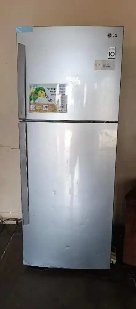 Kulkas LG Jumbo 500L Silver Edition