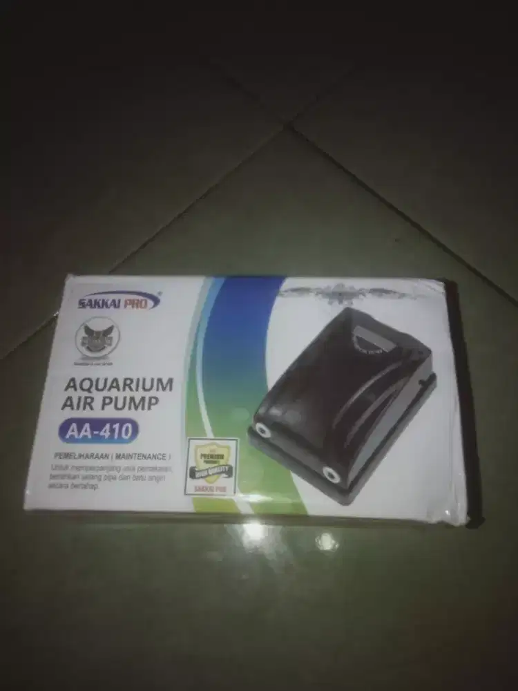 Aerator sakai pro AA 4410 new(NOS) plus 2 Power Head bekas rasa baru