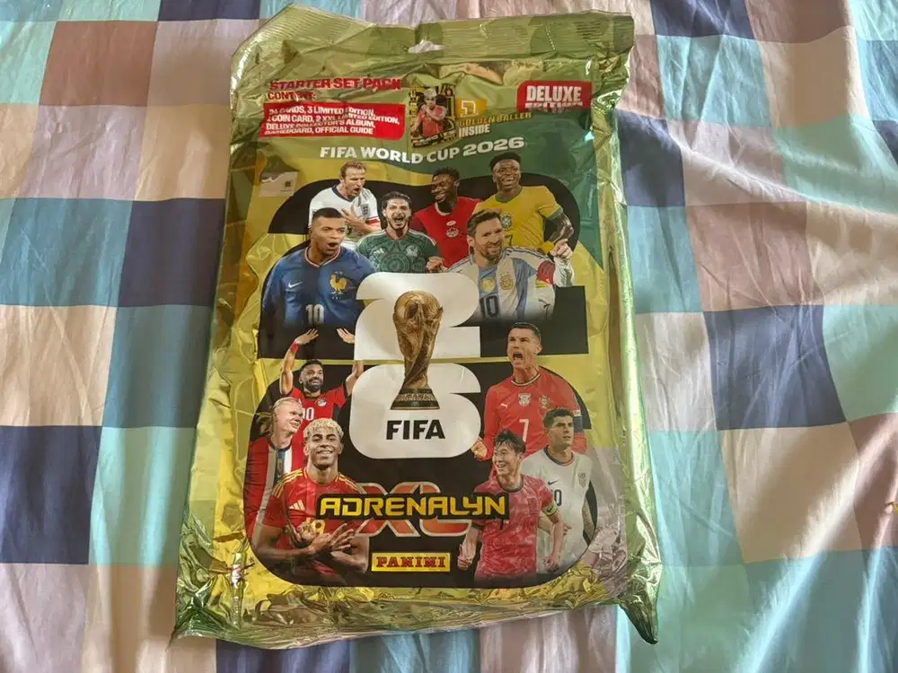 Kartu Bola Panini Adrenalyn XL FIFA World Cup 2016 Starter Set Pack
