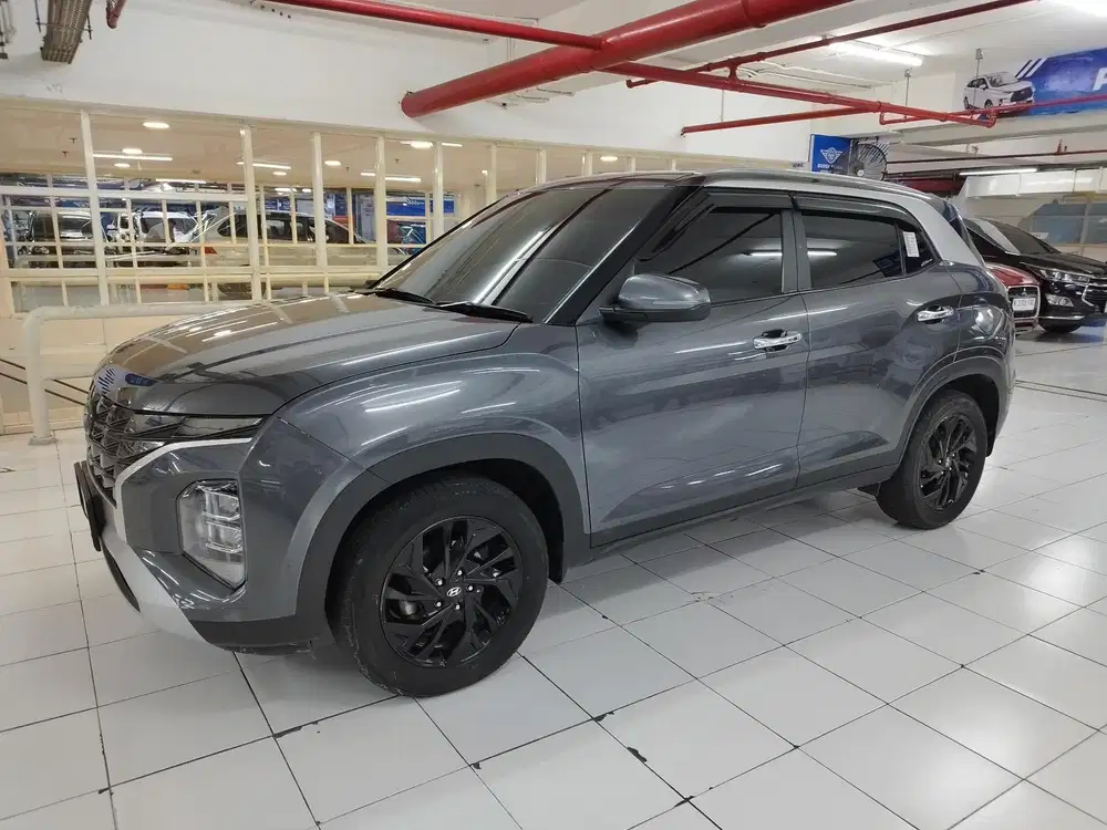 Hyundai Creta Style AT 2022 Abu2 #mobilmurah #mobilsurabaya #suv #car