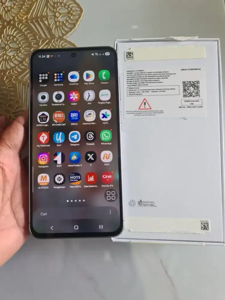 samsung Galaxy A56 5G 256 GB- Jual atau T dengan Iphone 12 mini 256 gb