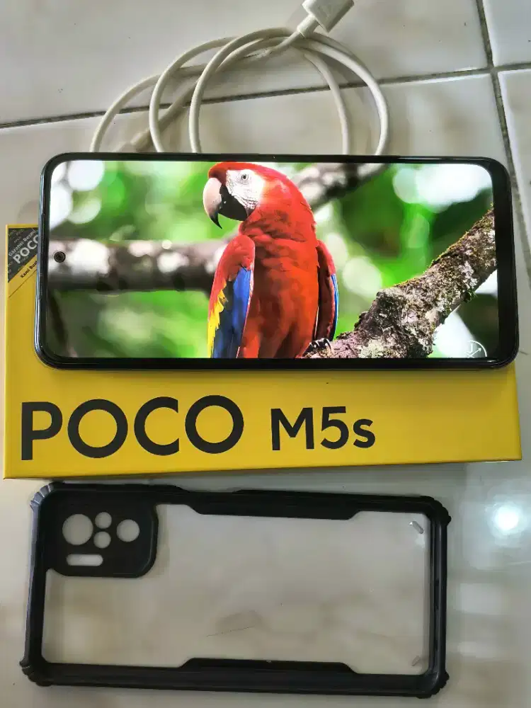 Jual Poco M5s 4/64gb UFS Normal Fullset Segel.